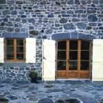 Porte fenêtre cintrée 3 vantaux